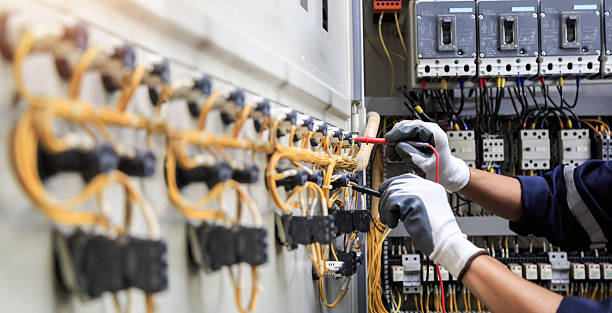 Professional Electrician technician working in Pine Level, AL